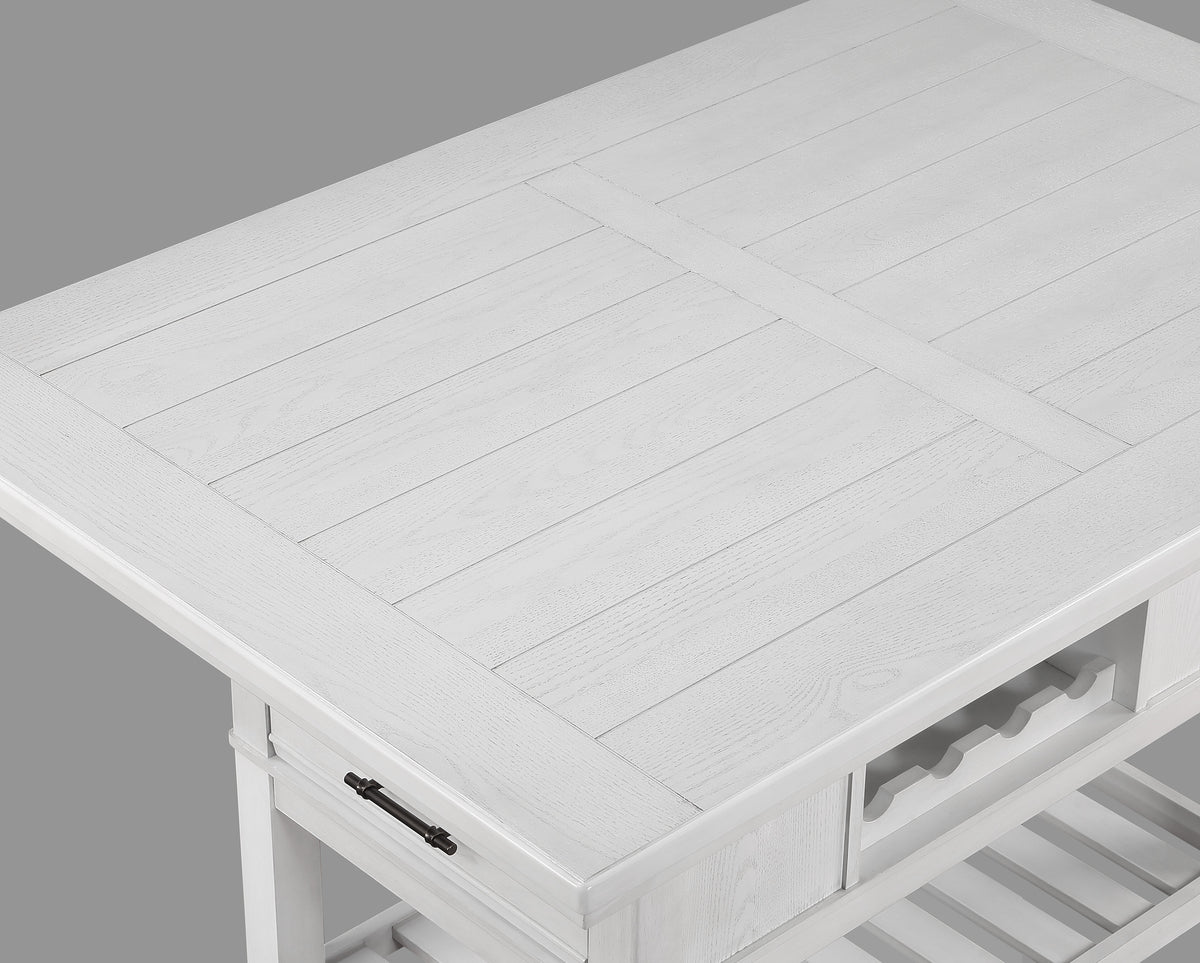 Wendy White Counter Height Set 2717