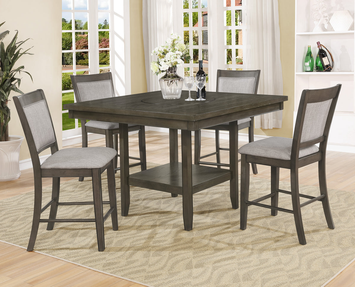 Fulton Gray Counter Height Set | 2727