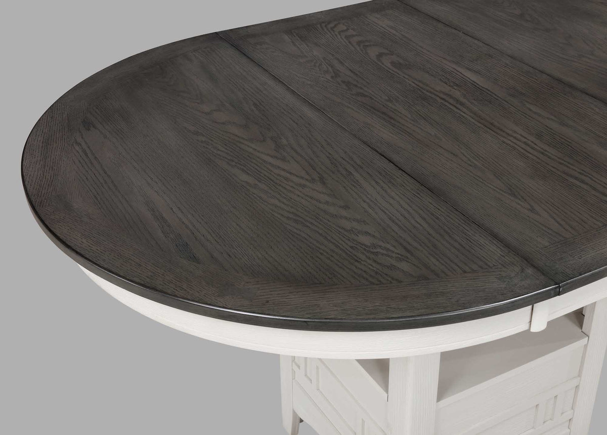 Hartwell Chalk Gray Counter Height Set 2795