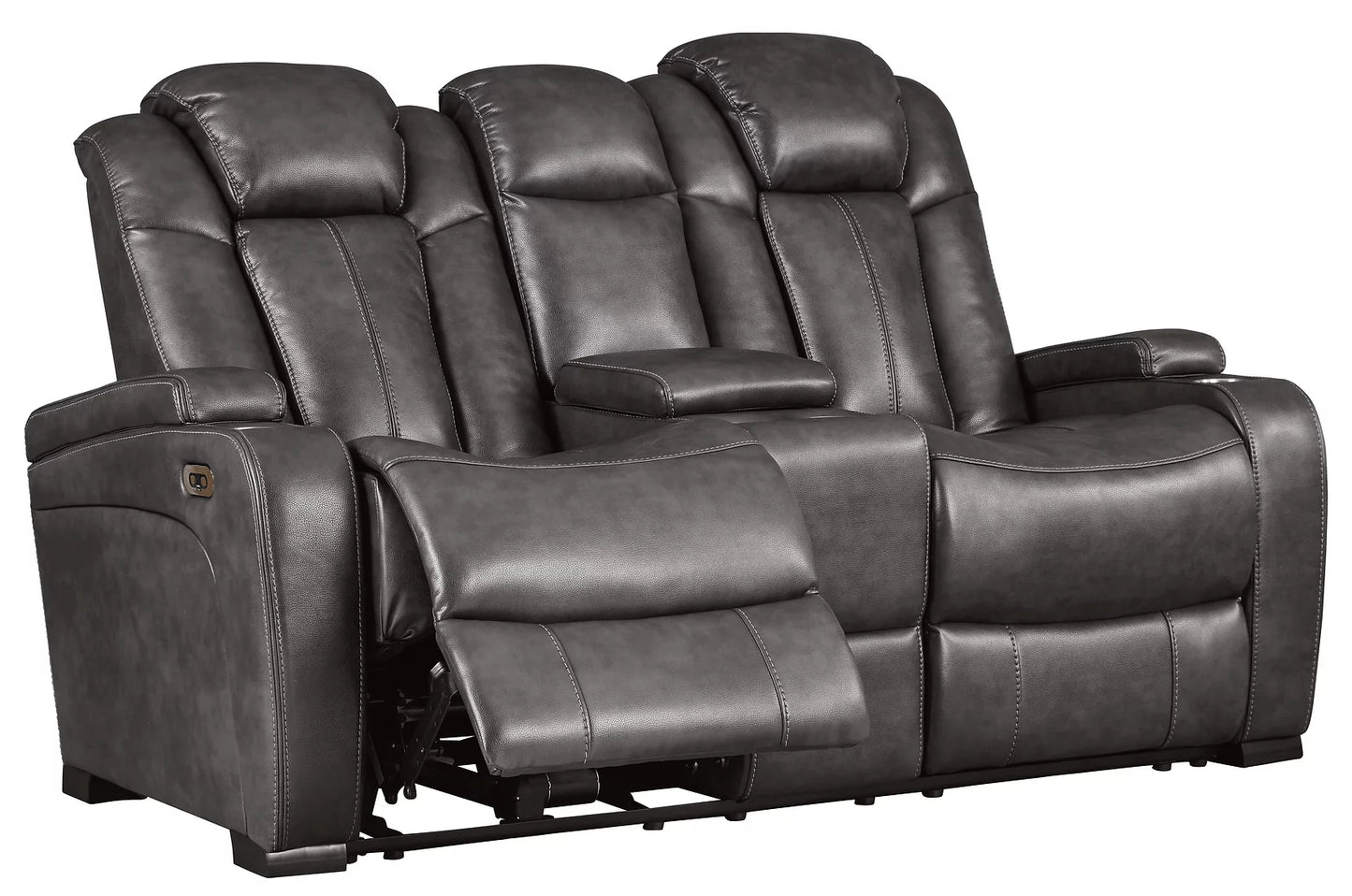 Turbulance Quarry Power Reclining Sofa and Loveseat 85001