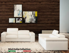 Load image into Gallery viewer, Soho White LEATHER MATCH Sofa and Loveseat S8020