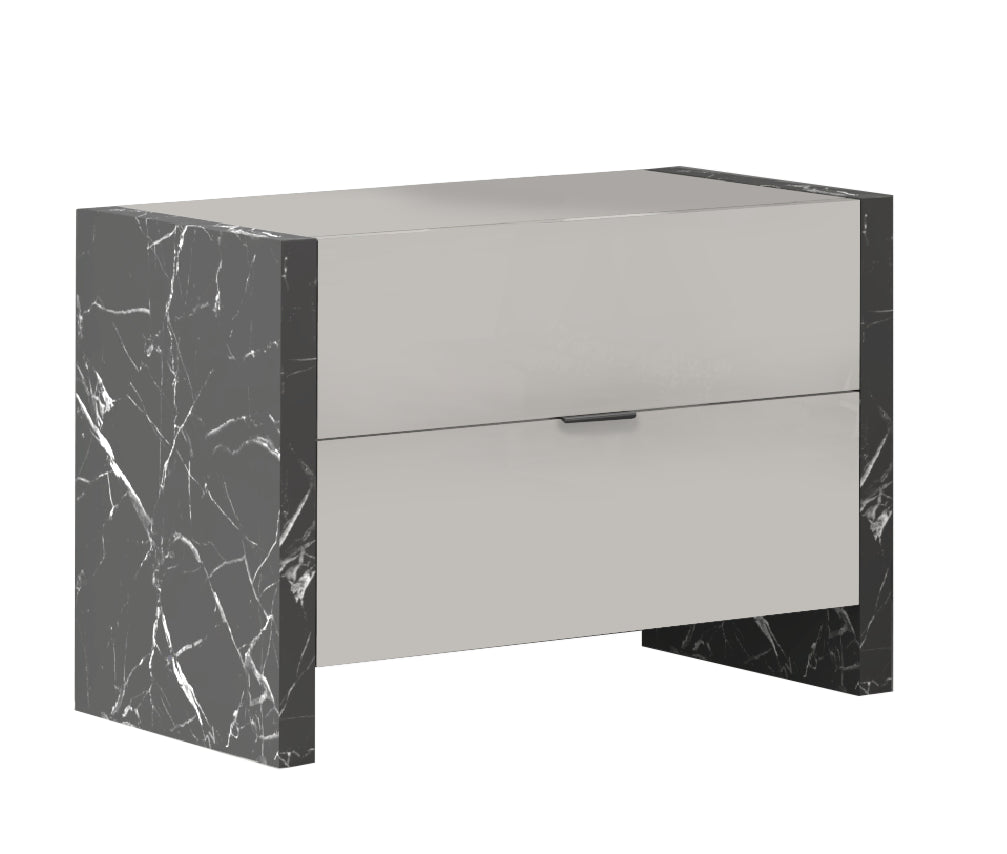 Stoneage Collection LED Italian Bedroom Set