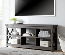 Load image into Gallery viewer, Freedan Grayish/Brown 58&quot; TV Stand W286-58
