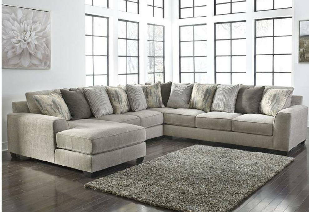 Ardsley Pewter 4pc 6-Seater LAF Chaise Sectional
39504