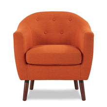 Load image into Gallery viewer, Lucille Orange Accent Chair 1192