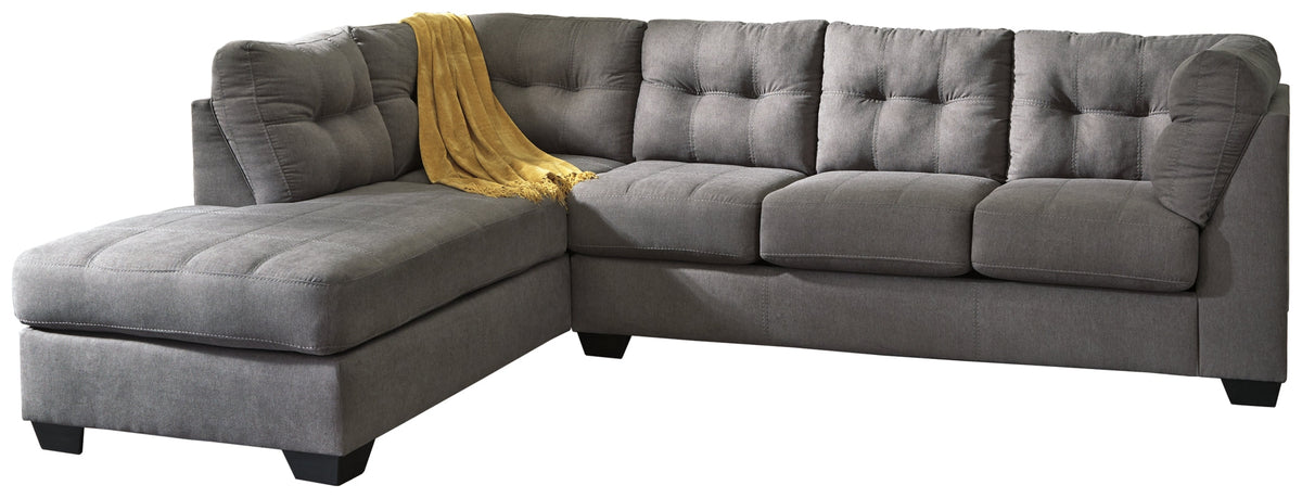 Maier Charcoal 2-Piece Sleeper Sectional | 45220