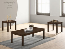 Load image into Gallery viewer, Pierce  Brown 3-Piece Coffee Table Set 4711