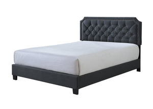 Gerri Charcoal Queen Upholstered Panel Bed

5090