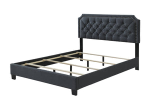 Gerri Charcoal King Upholstered Panel Bed

5090