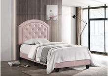 Load image into Gallery viewer, GABY FULL PLATFORM BED  PINK 5269