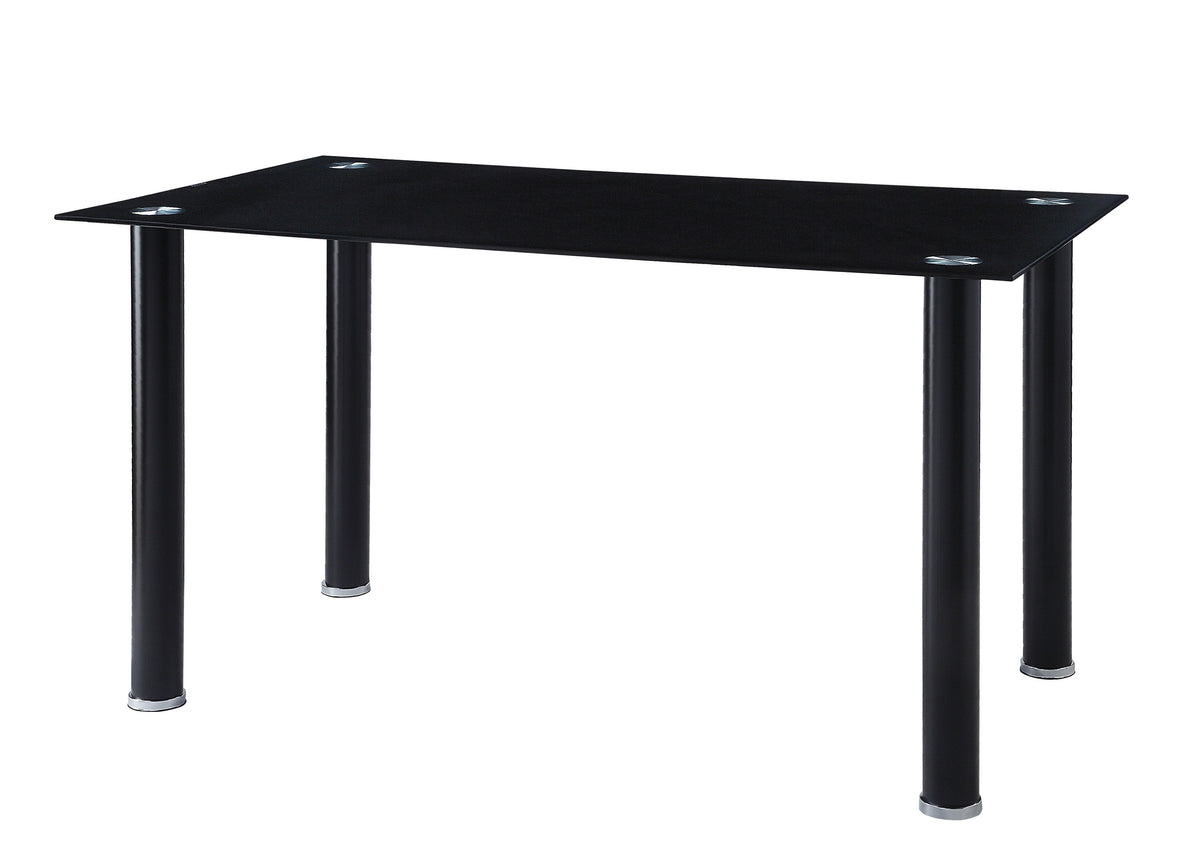 Florian Black 5pc Dining Room Set 5538