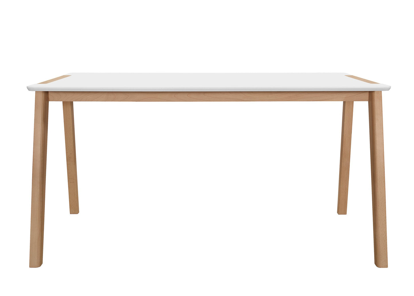 Misa White/Natural 5pc Dining Set 5575