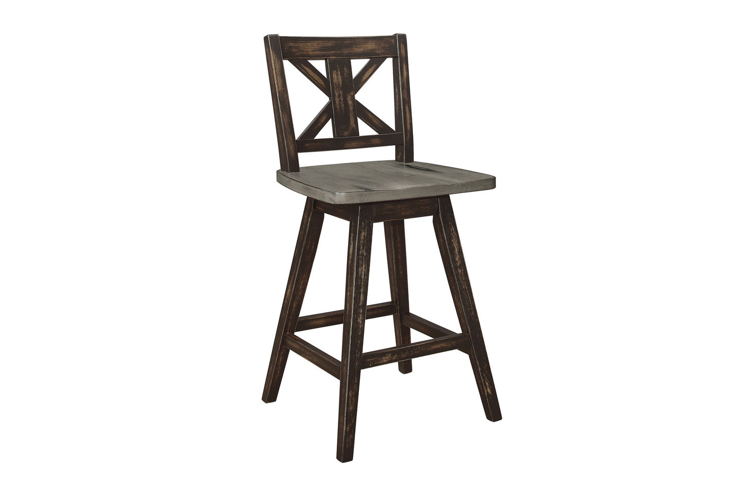 Amsonia Gray/Black Counter Height Set 5602