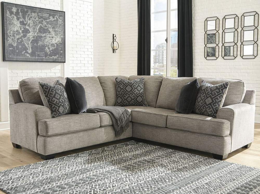 Bovarian Stone 2pc Sectional Sofa 56103