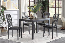 Load image into Gallery viewer, Tripp Gray Metal Dining Set

5664