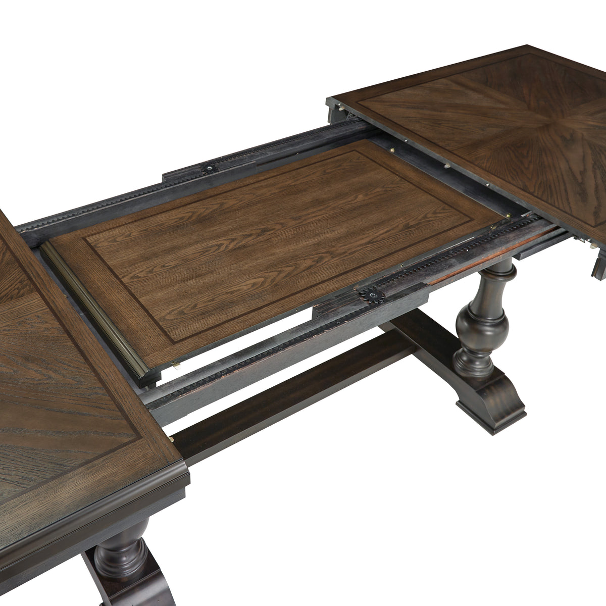 Stonington Brown Extendable Dining Set 5703