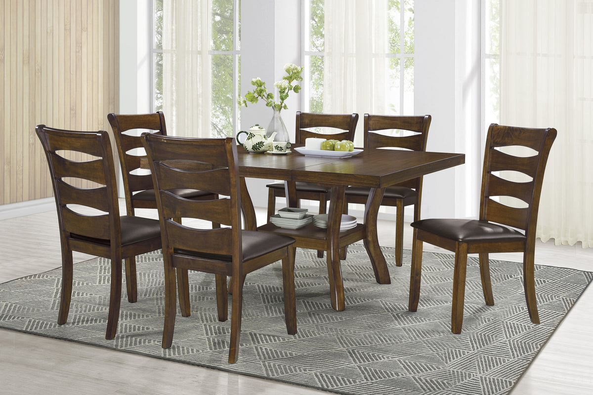 Darla Brown Dining Room Set 5712