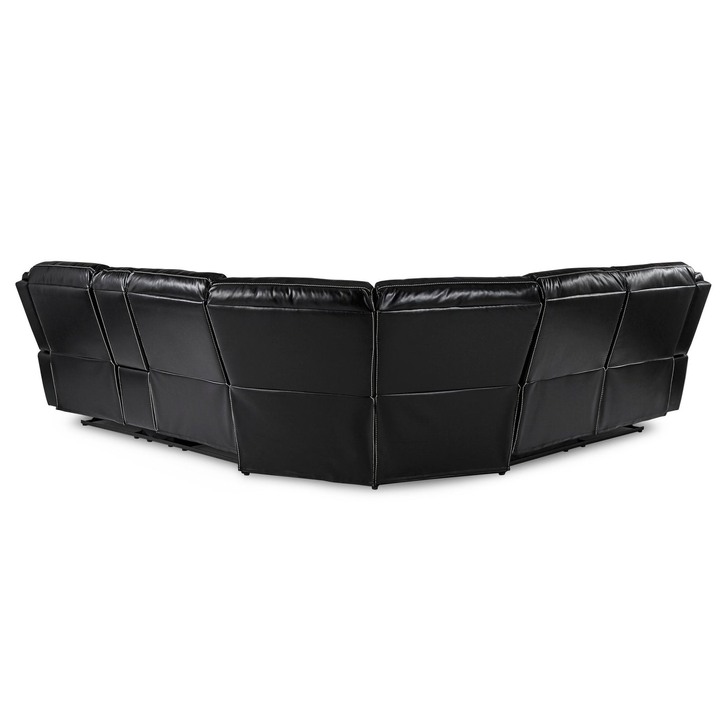Bastrop Black Reclining Sectional 8230