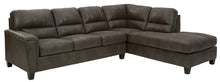 Load image into Gallery viewer, Navi Smoke 2pc RAF Chaise Sectional 94002