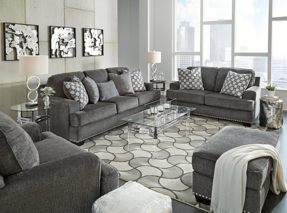 Locklin Carbon Sofa and Loveseat 95904