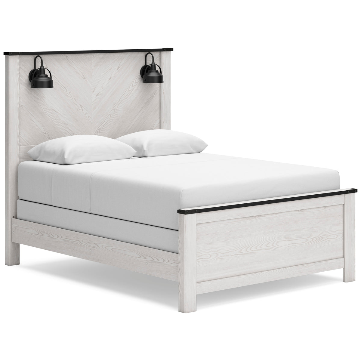 Schoenberg White Panel Bedroom Set
B1446