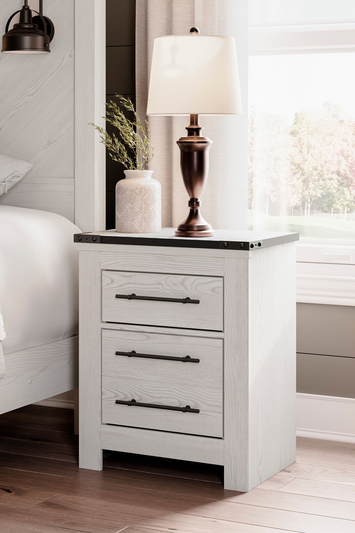 Schoenberg White Panel Bedroom Set
B1446