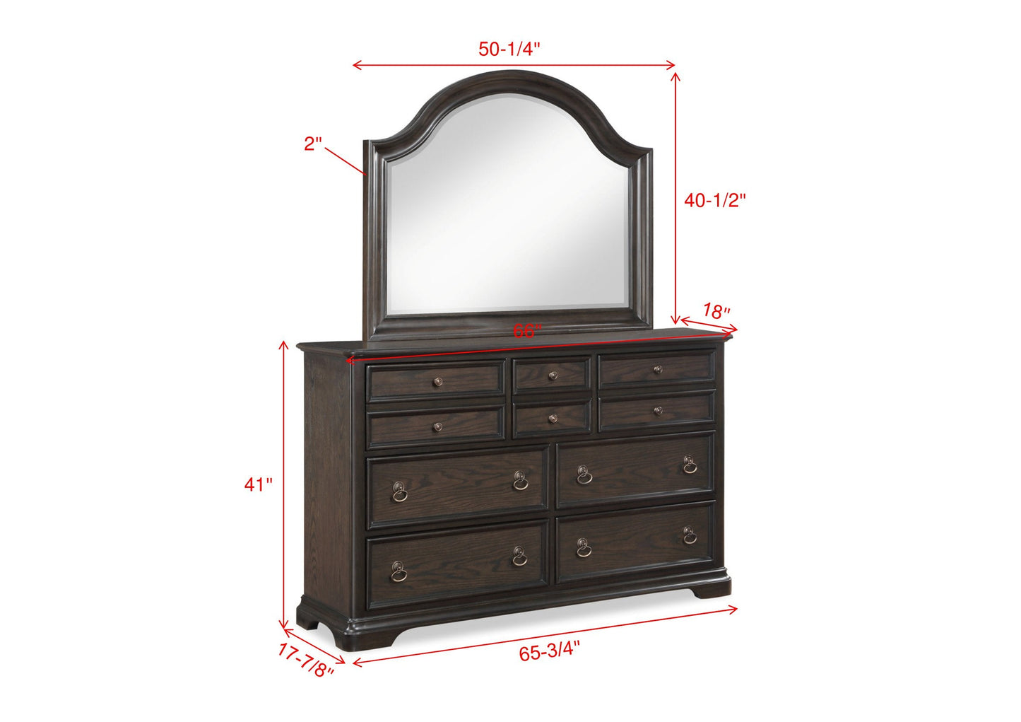 Duke Grayish Brown Upholstered Panel Bedroom Set B1620