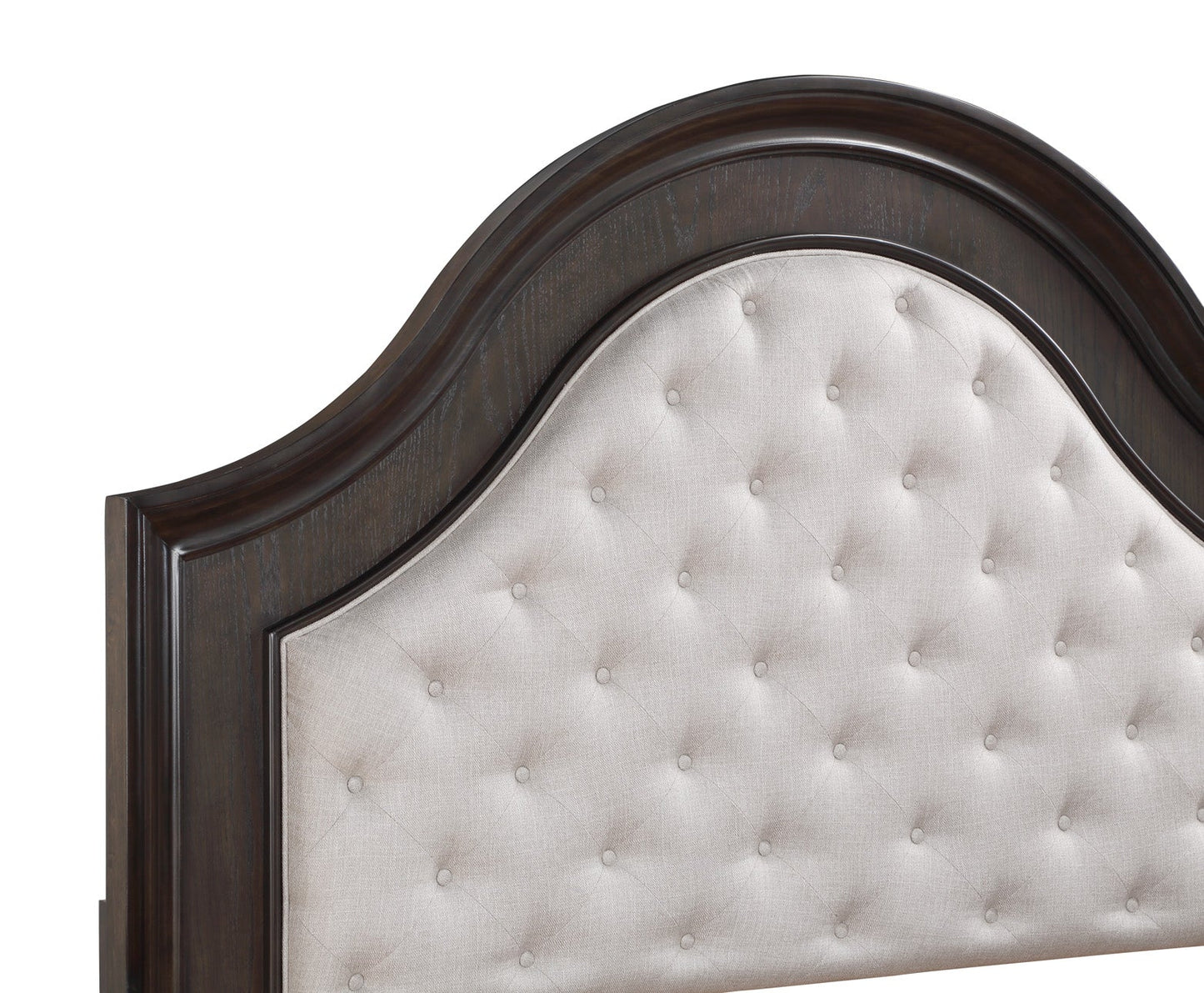 Duke Grayish Brown Upholstered Panel Bedroom Set B1620