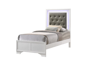 Lyssa LED Frost Panel Youth Frost Bedroom Set | B4310