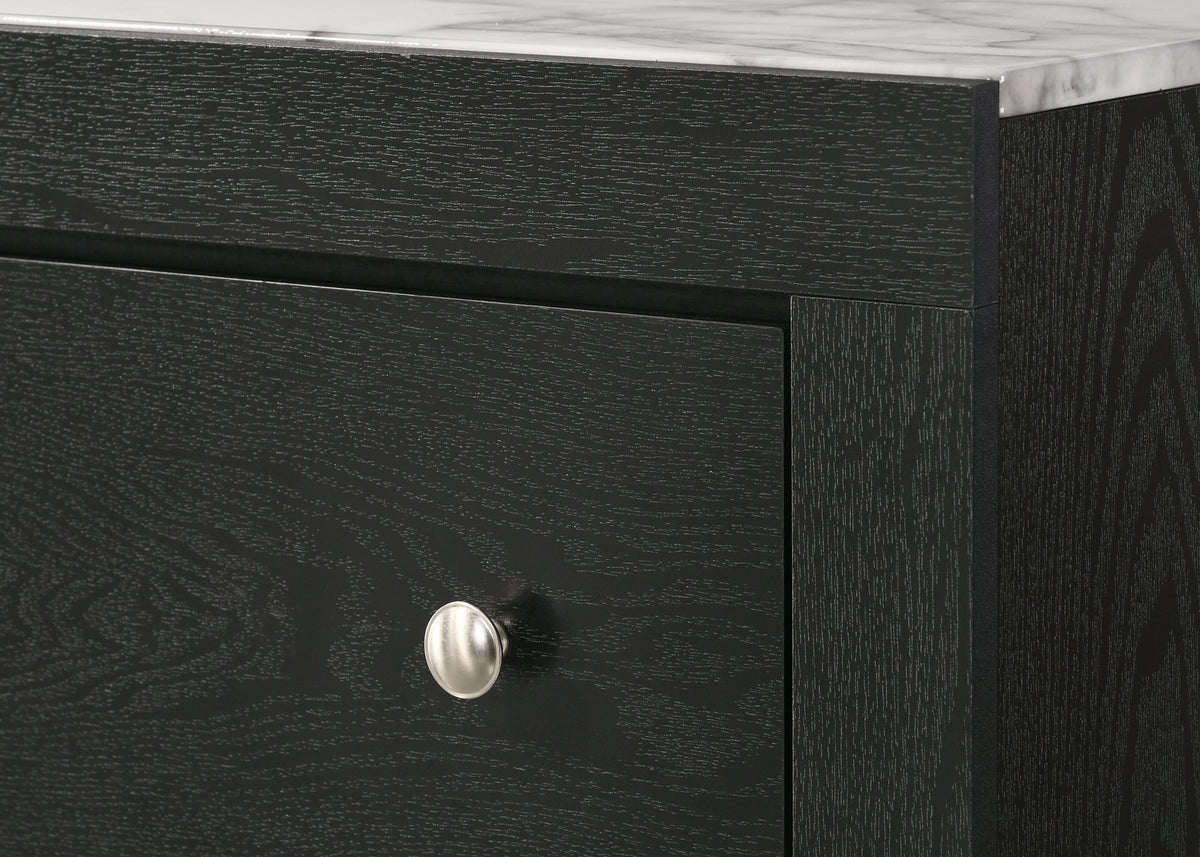 Cadence Black LED Panel Bedroom Set
B4510
