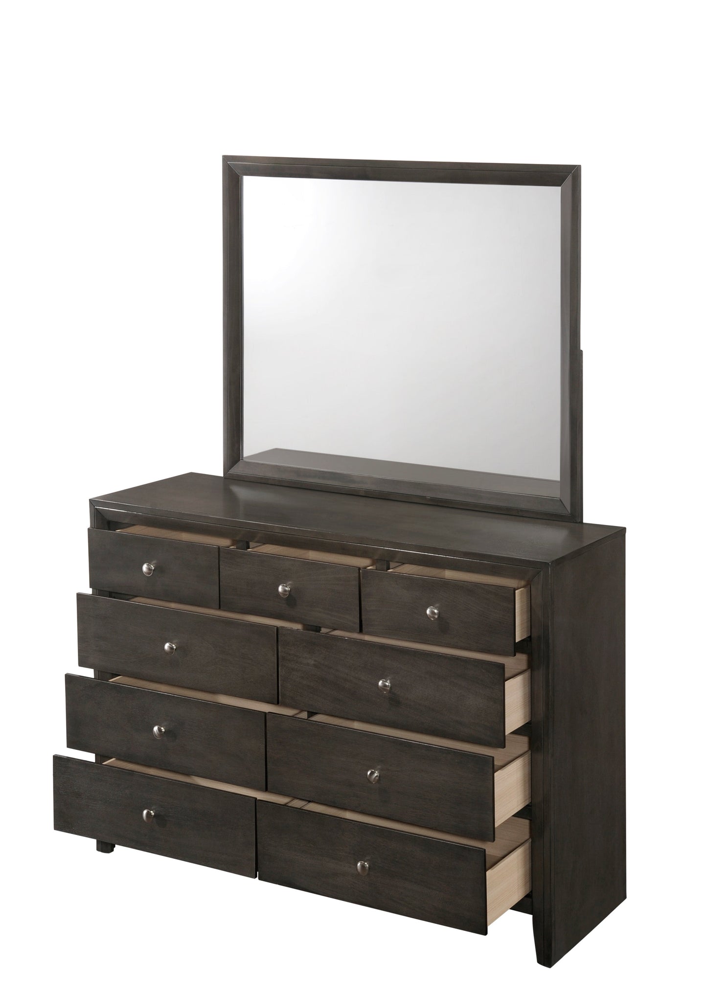 Evan Gray Panel Bedroom Set | B4720 - Harwin Furniture