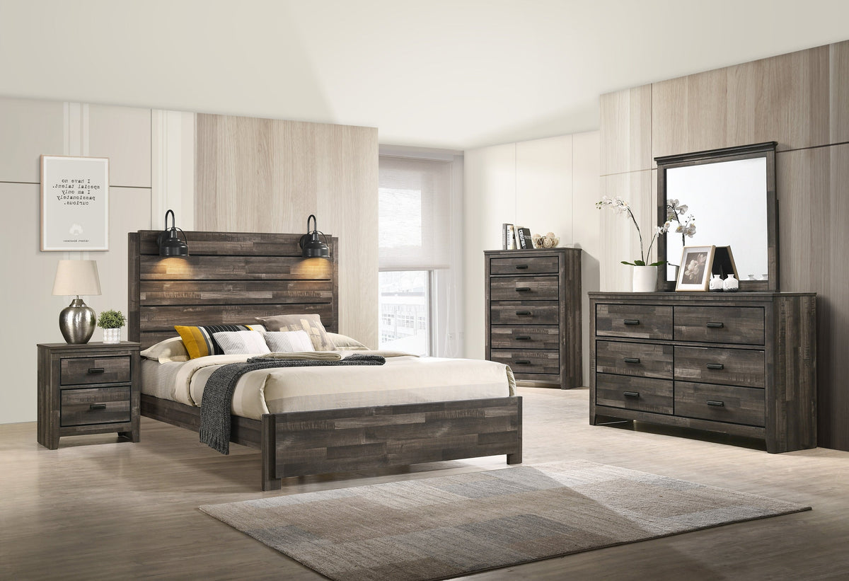Carter Brown Platform Youth Bedroom Set
B6800