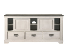 Load image into Gallery viewer, Leighton Cream/Brown 65 inch Tv Stand B8180
