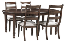 Load image into Gallery viewer, Adinton Reddish Brown 5pc Dining Room Set | D677