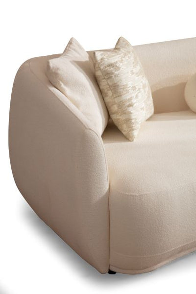Layla Ivory Boucle Sofa & Loveseat