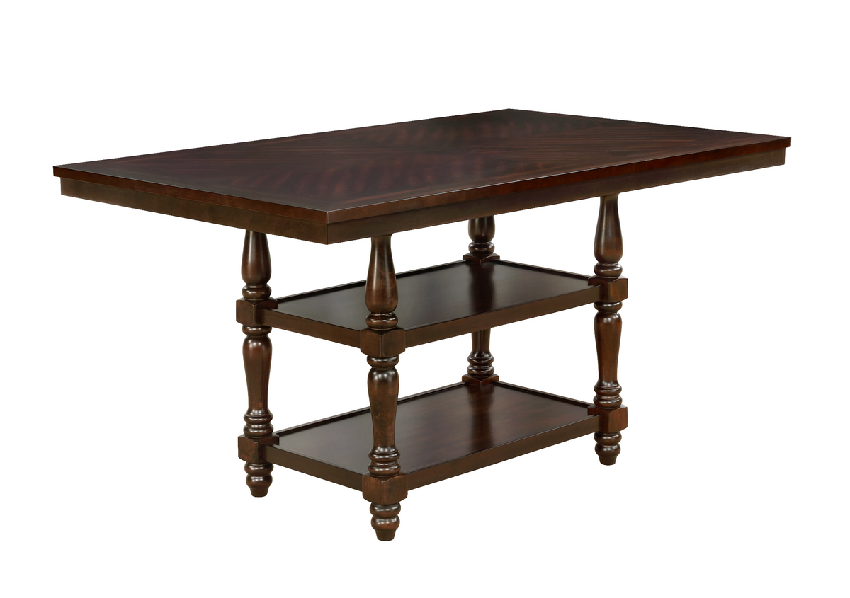 Langley Brown/Taupe Counter Height Set | 2766
