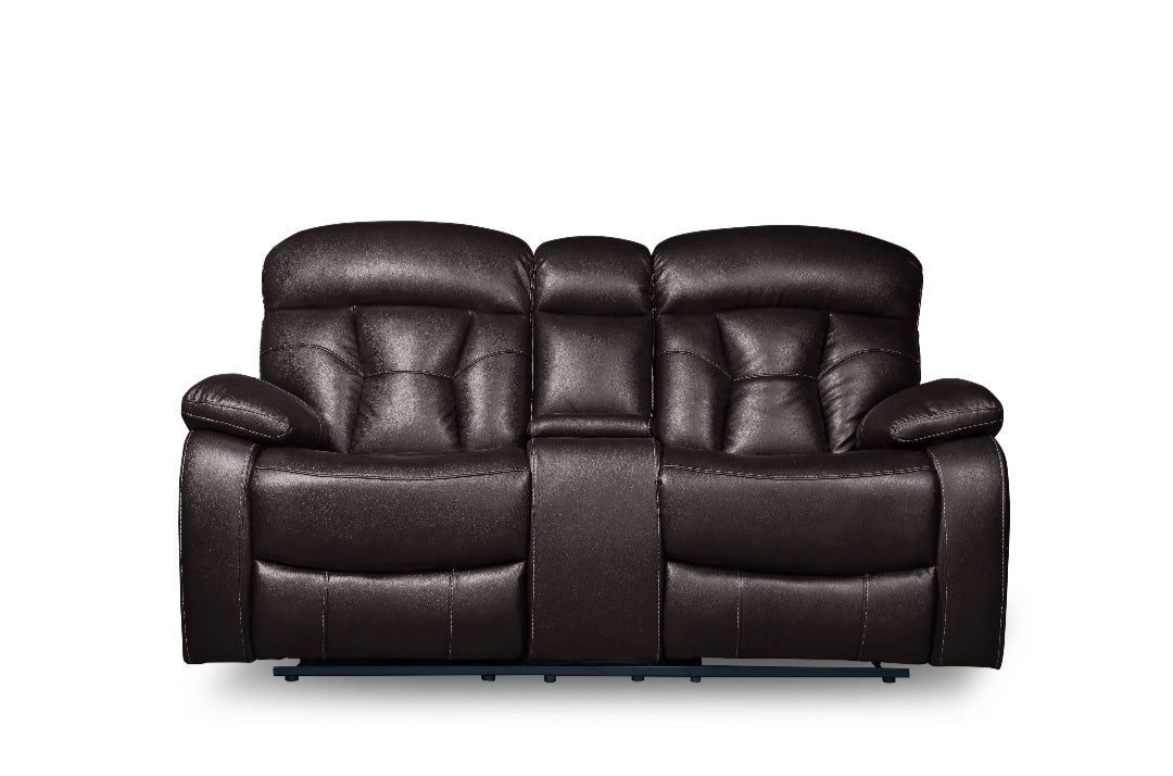 Claire Brown POWER Reclining Sofa and Loveseat SH3216