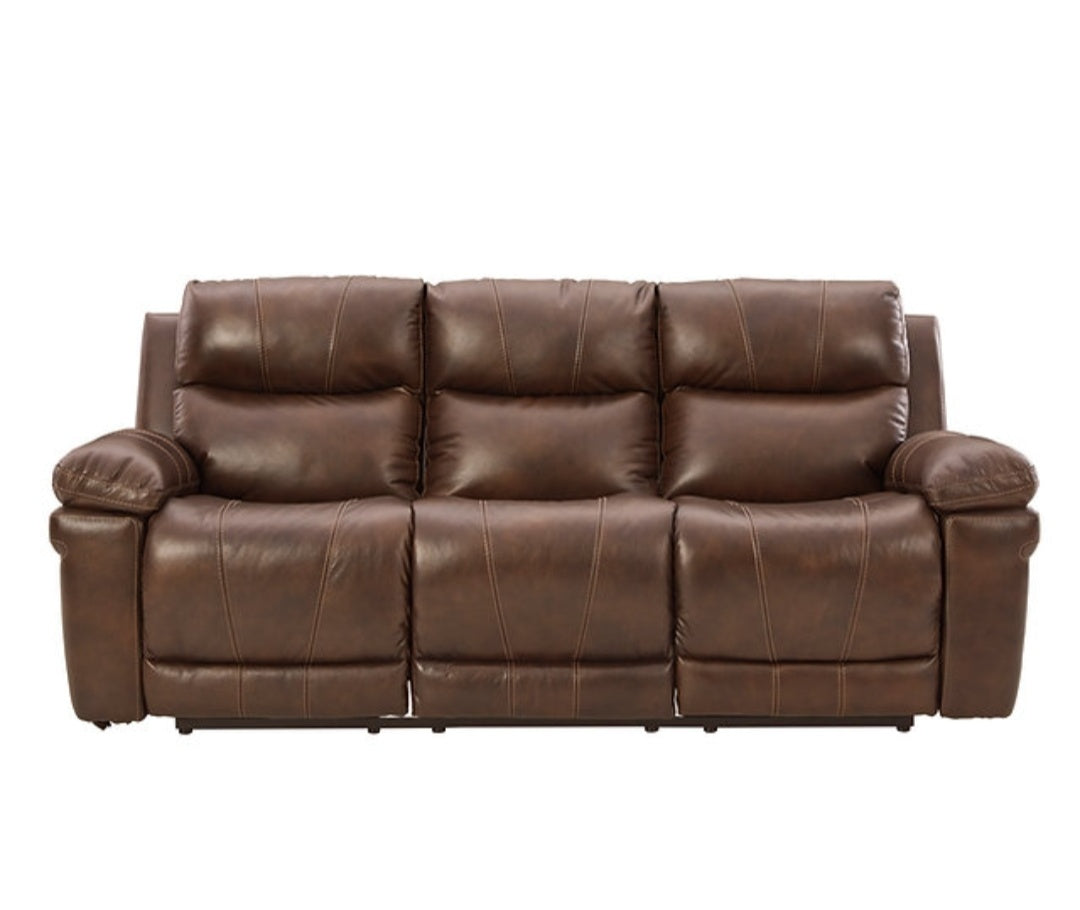 Edmar Brown POWER Sofa and Loveseat U64806