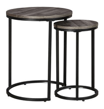 Load image into Gallery viewer, Briarsboro Black/Gray Accent Table (Set of 2)   A4000231