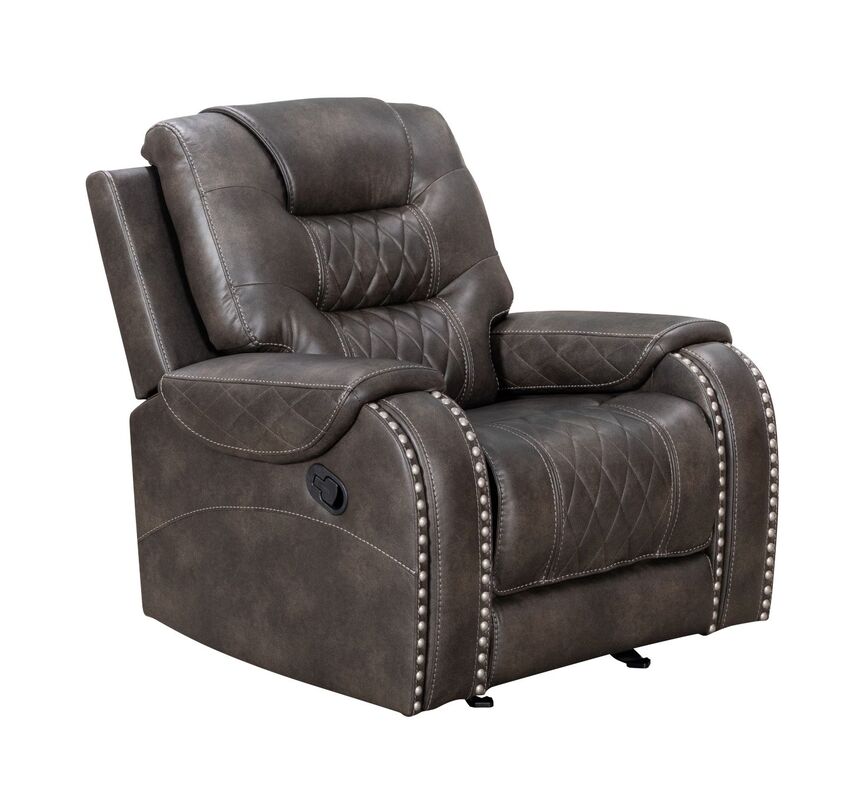 Ashley Grey 3pc Reclining Set