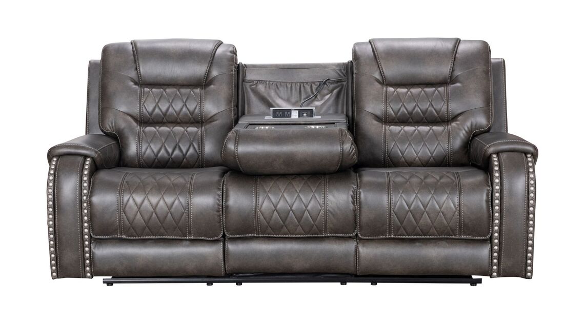 Ashley Grey 3pc Reclining Set