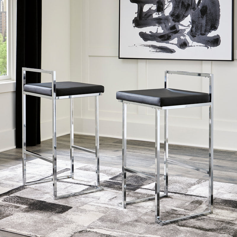 D275-630 Black Bar Stool
Set of 2.