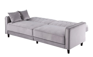 Cozy Grey Sofa and Loveseat S350