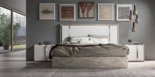 Load image into Gallery viewer, Treviso Collection White/Grey Italian Bedroom Set
