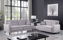 Load image into Gallery viewer, Cozy Grey Sofa and Loveseat S350