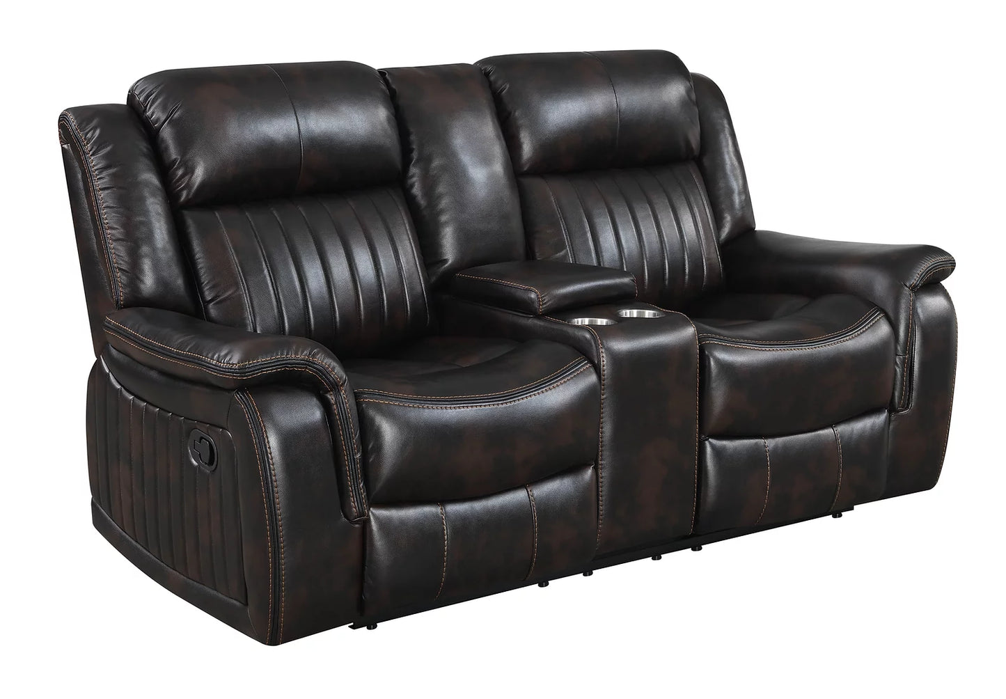 Lavon Brown 3pc Reclining Set S9381
