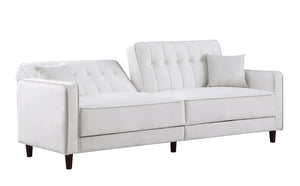 Cozy Cream Sofa and Loveseat S350