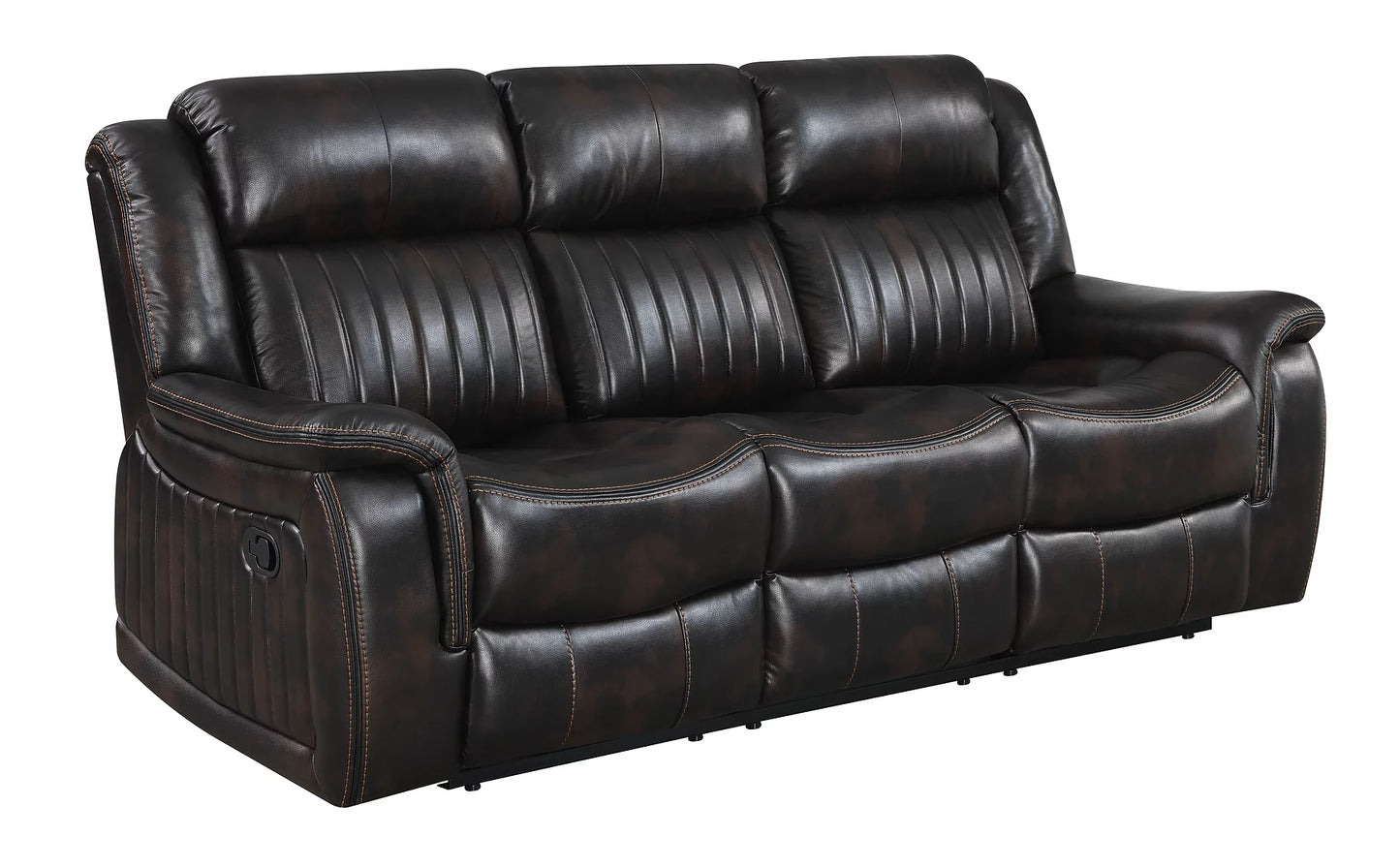 Lavon Brown 3pc Reclining Set S9381