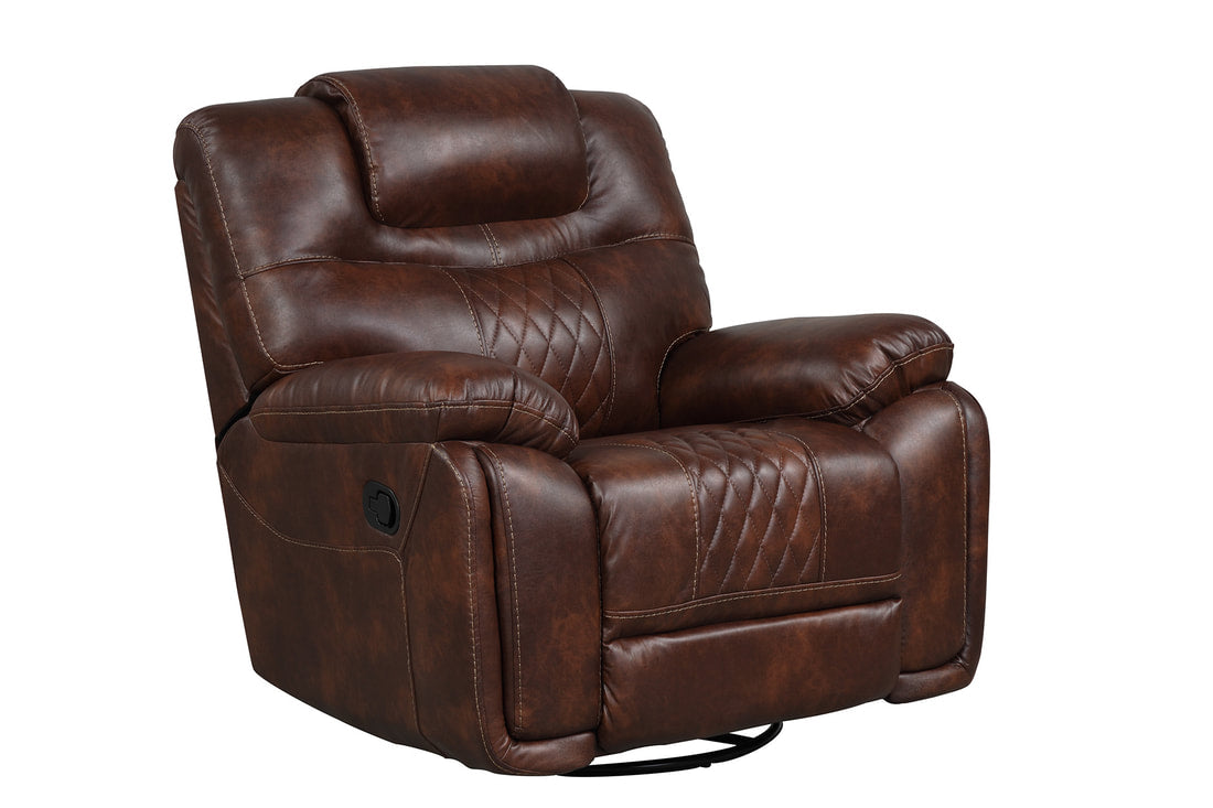 Galveston OVERSIZED Brown 3pc Reclining Set
