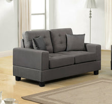 Load image into Gallery viewer, Artemis Gray Sofa and Loveseat HH8855